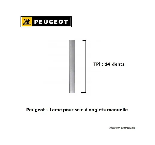 Peugeot Psp - Peugeot - lama a 14 denti per troncatrice manuale -