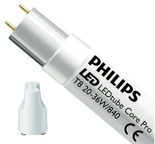 Philips 669678 - Neon T8 G13 CorePro LEDtube em 20W 840 120cm c - incluso led Starter - Bi...