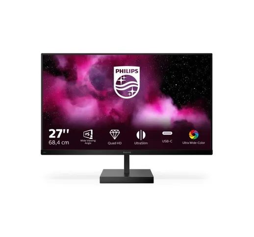  C Line 276C8/00 monitor piatto per PC 68,6 cm (27") 2560 x 1440 Pixel WQHD LCD Nero