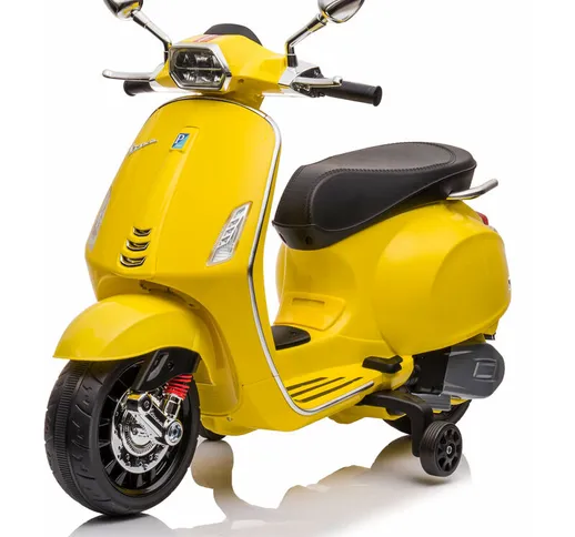 Vespa - Piaggio Sprint 12V per Bambini Gialla