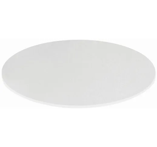 Piano per tavolo spargi rotondo bianco ø 70 cm sp. 18 cm