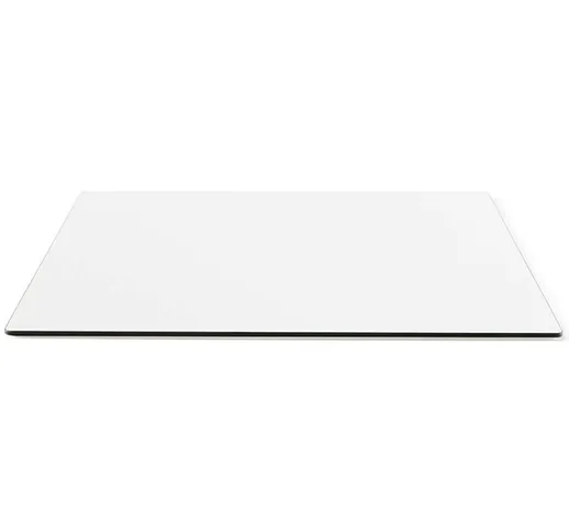 Piano Quadrato hpl per Tavolo Horeca Bianco Dimensione Tavoli: 70 x 70