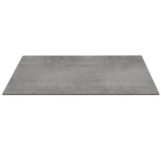 Piano Quadrato per Tavolo in hpl Cemento 10 mm Dimensione Tavoli: 70 x 70