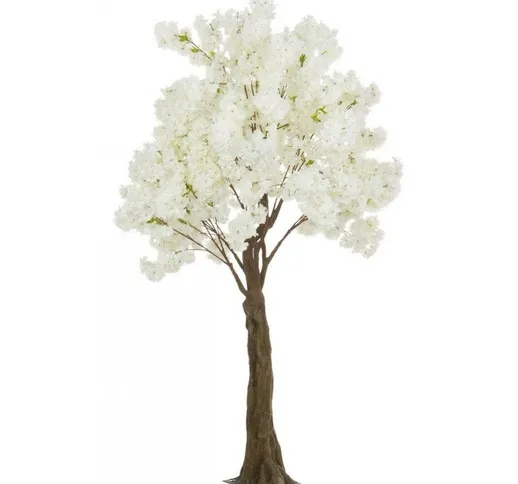 Pianta artificiale albero Bianco H240 cm