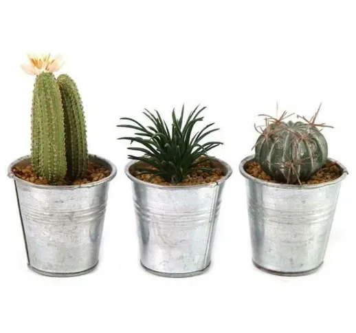 Pianta Artificiale Di Cactus In Vaso Leia