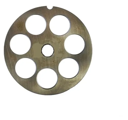 Piastra professionale in acciaio per Tritacarne numero 22 Palumbo Pavi -7 fori da 18 mm