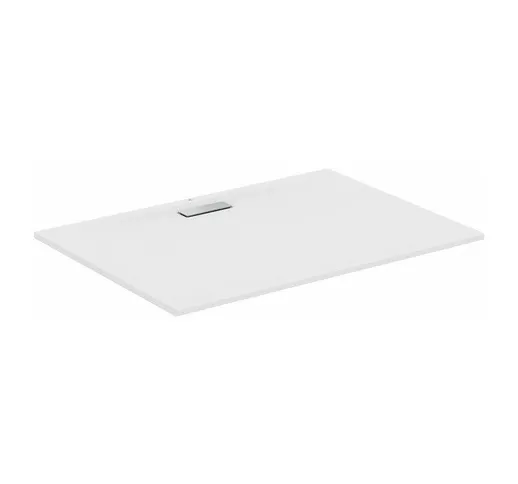 Piatto doccia rettangolare ultra flat new 1400 x 1000 x 25 mm bianco seta  standard