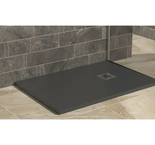 Piatto Doccia Simil - Stone Nero | 70 X 90