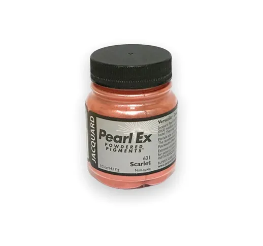 Pigmenti in polvere pearl ex - 631 Scarlet - Jacquard color Pigmenti grammi: 14 gr