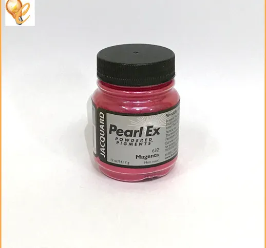 Pigmenti in polvere pearl ex - 632 Magenta - Jacquard color Pigmenti grammi: 14 gr
