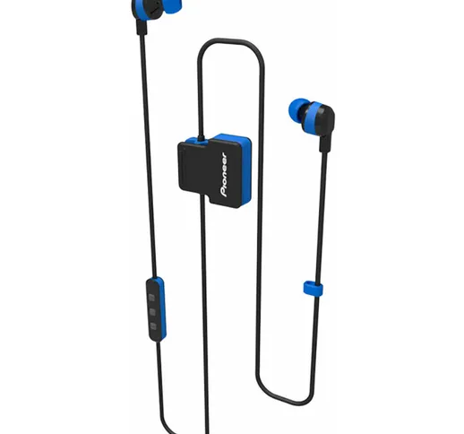  se-cl5bt blu bluetooth wireless cuffie con design a clip con microfono ipx4