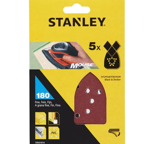 Piranha/Stanley X31014 5 Fogli Velcro X Mouse Gr.180