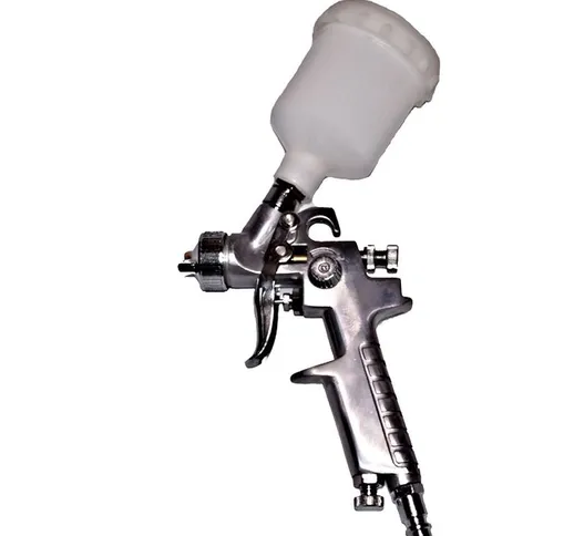 Pistola aerografo verniciatura professionale spruzzo 1.4 spray 200 ml hvlp