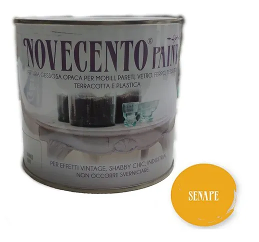 Vernice senape 500ml - Novecento Paint