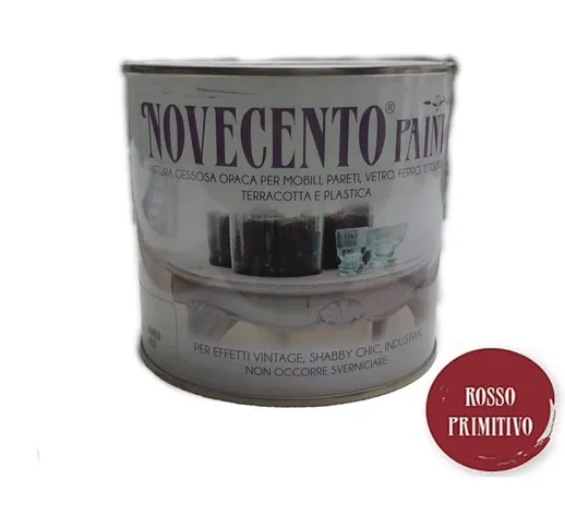 Vernice rosso primitivo 500ml - Novecento Paint