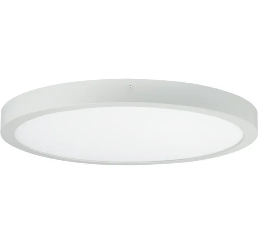 Sulion - Plafoniera rotonda 50x50 led 45W Regolabile in temperatura e intensità colore (co...