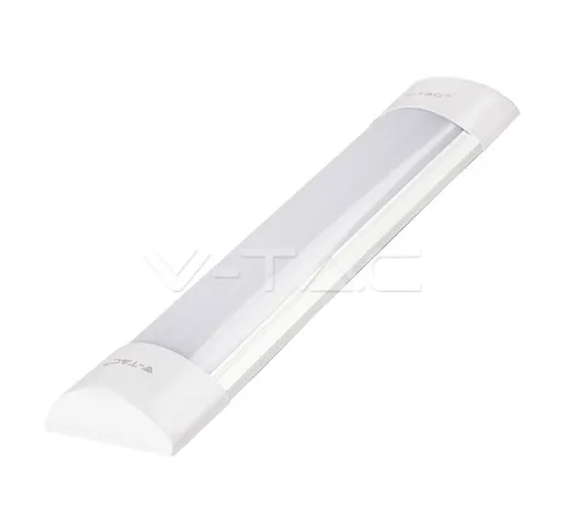 Tubo led prismatico plafoniera 10W 30CM IP20 V-tac Luce Calda 3000k