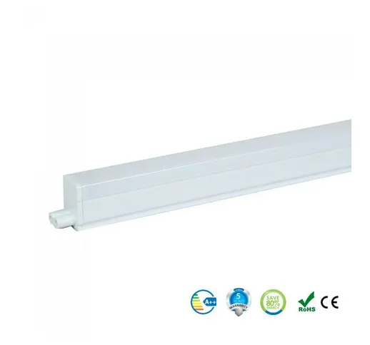  - 4W plafoniera led chip T5 30CM 6400K - Luce fredda