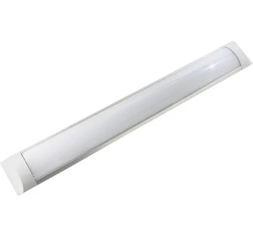 Vetrineinrete - Plafoniera led slim sottopensile tubo neon 28 watt 90 cm luce calda 3000 k...