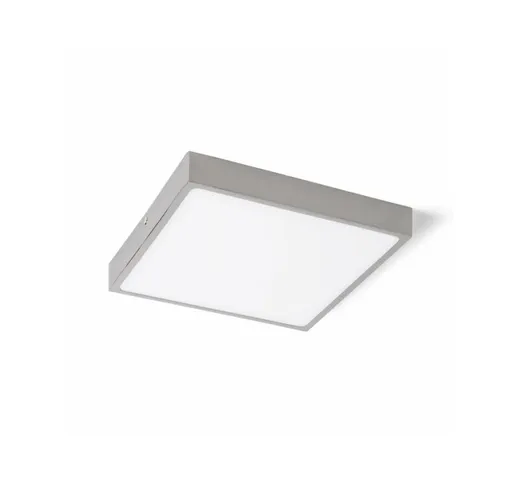 Plafoniera SLENDER SLIM SQ 22 applique/plafoniera nero cromato 230V LED 30W 3000K