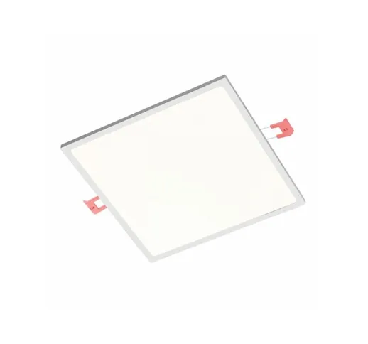 Plafoniera SLENDER SLIM SQ 22 da incasso cromo 230V LED 30W 3000K