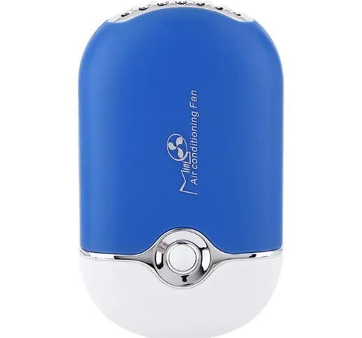 Pocket Mini USB Ventilatore incorporato Batteria da viaggio ricaricabile al litio Ventilat...