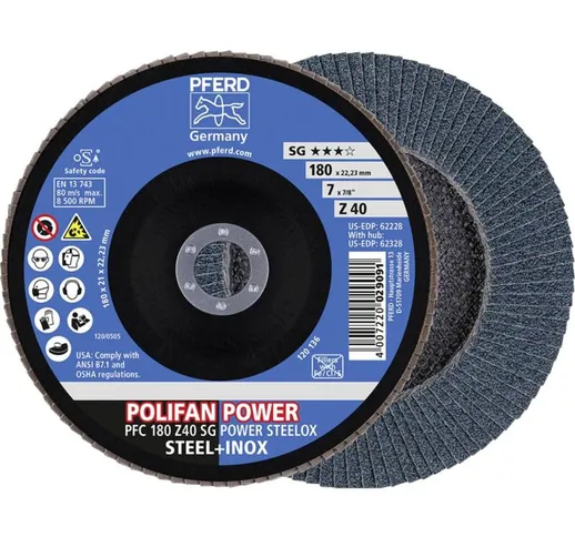  67784185 POLIFAN-disco PFC 180 Z 40 SG POWER STEELOX Diametro 180 mm 10 pz.