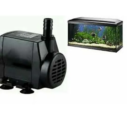 Pompa aria areatore da acquario per pesci 800 l/h ad immersione 16W 220V AH1