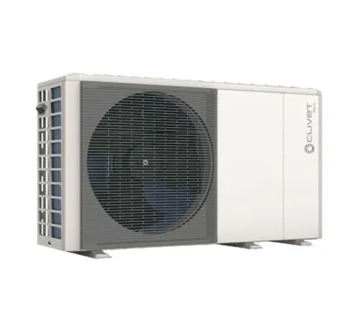 Pompa di calore Clivet wisan-yme 1S 5.1 edge evo 2.0 R-32 chiller 10 kw monofase inverter...