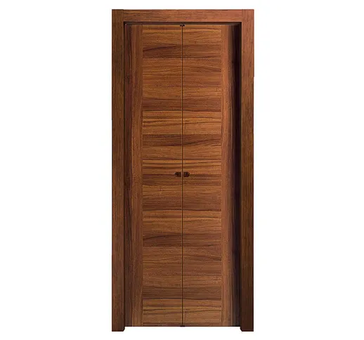 Porta a Soffietto EASY Melaminico Noce Cellini - 70 x 210 cm