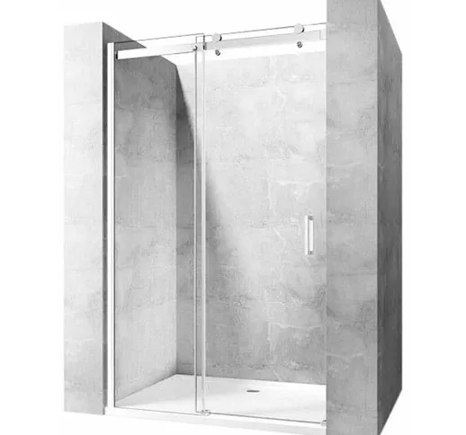 Porta doccia  NIXON-2 150 sinistra - cromo
