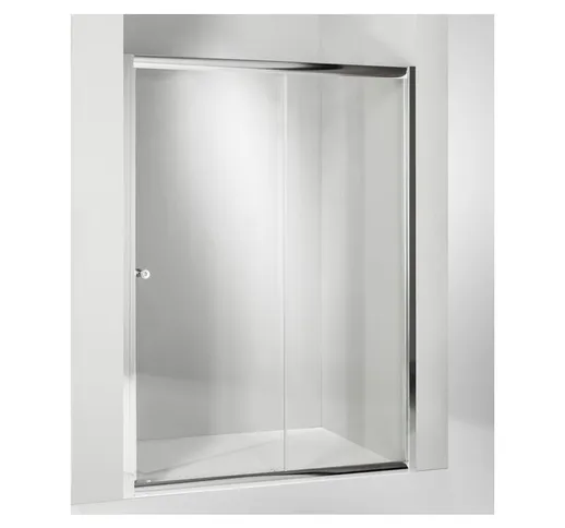 Porta doccia scorrevole 90 cm trasparente