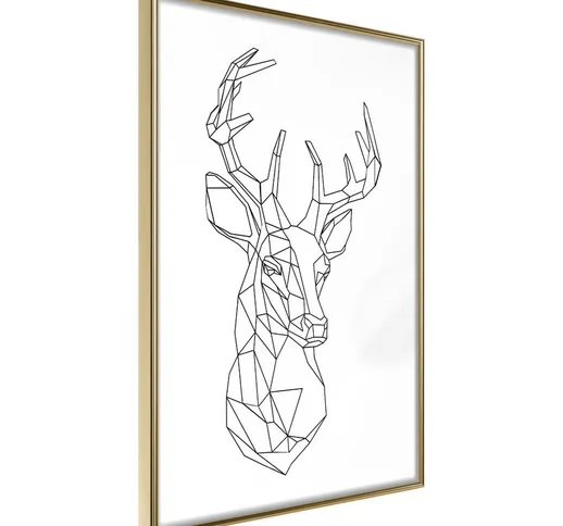 Poster - Geometric Deer [Poster] - 30x45