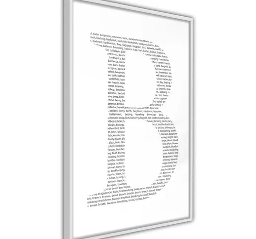 Poster - Letter B [Poster] - 30x45