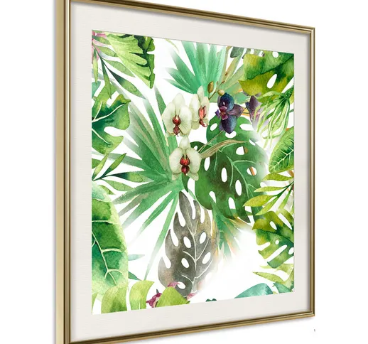 Poster - Tropical Shadow (Square) [Poster] - 50x50
