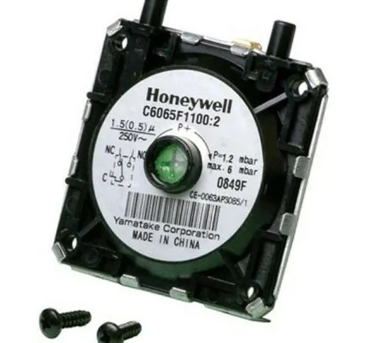 Reporshop - Pressostato aria gas Caldaia Baxi Honeywell riscaldatore 60084568 12 Bar Initi...