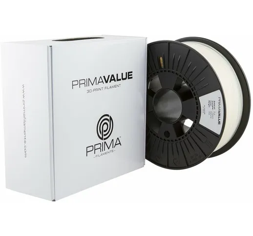 PV-PLA-175-1000-NA Filamento Pla, 1.75 mm, Bobina da 1 kg, Naturale - Prima Filaments