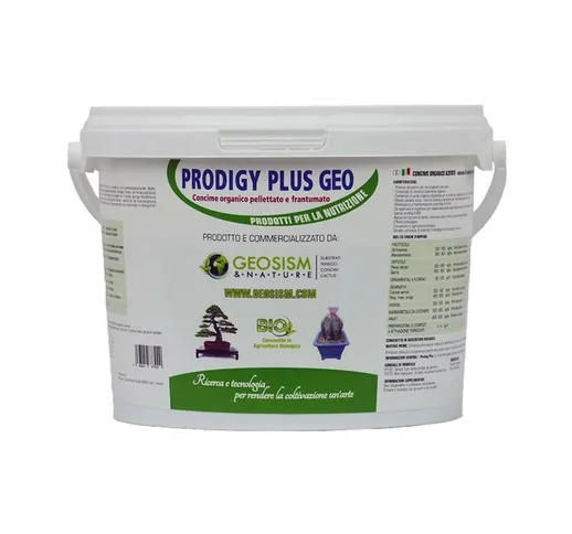 Prodigy Plus 1/3 mm (1 kg), concime granulare per bonsai, piante e fiori