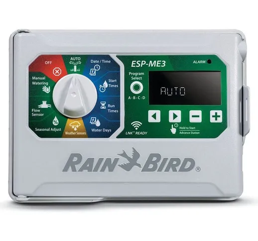 Programmatore centralina irrigazione Modulare ESP-ME3 Rain Bird Espandibile 4 - 22 stazion...