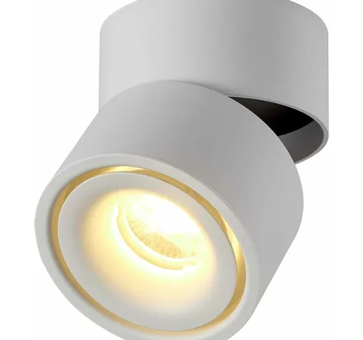 Proiettore LED per interni 10W, soffitto orientabile girevole a 360 ° e illuminazione da s...