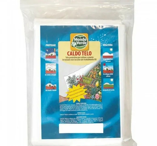 Protezione dal freddo tessuto vegetali diverse misure Mondo Verde Artic 1.6 x 10 m 30 gr /...