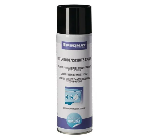 Protezione sottoscocca spray nero Bomboletta spray da 500 ml PROMAT CHEMICALS (Per 12)