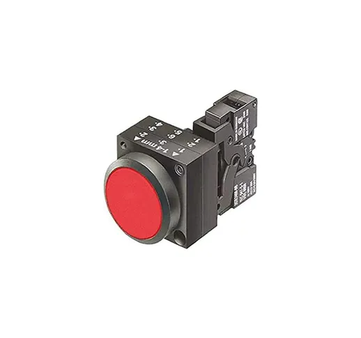 Pulsante Luminoso Rosso, 22 mm, 1L+1R – SIEMENS 3SB32210AA21