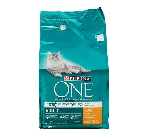 ONE BIFENSIS ADULT CROCCHETTE PER GATTO CON POLLO E CEREALI 1.5 KG - 