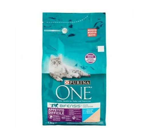 ONE CROCCHETTE PER GATTO CON MERLUZZO E TROTA APPETITO DIFFICILE 1.5 KG - 