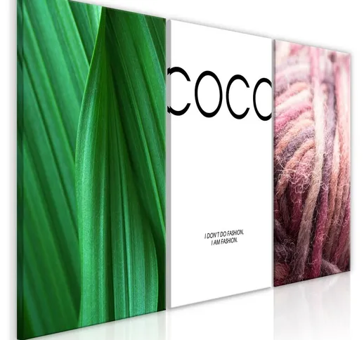 Quadro stampa su tela - Coco (Collection) | 120x60