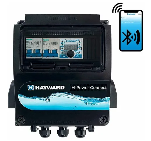 Quadro Elettrico Hayward H-power Connect Con Differenziale, Trasformatore Fari E Controllo...