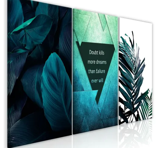 Quadro stampa su tela - Jungle Dreams (3 Parts) | 120x60