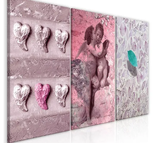 Quadro stampa su tela - Love Story (3 Parts) | 120x60