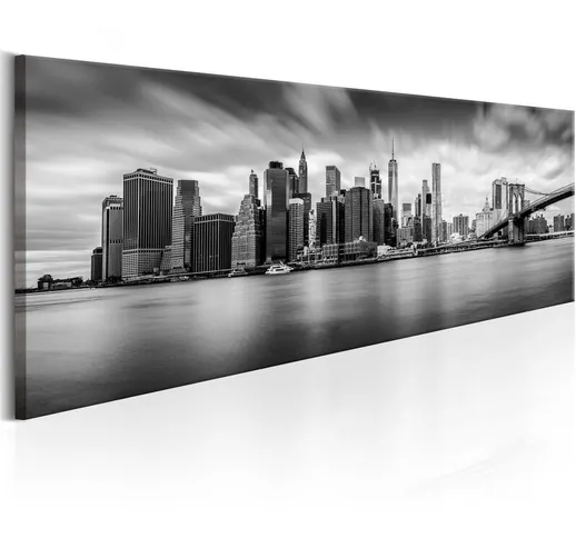 Quadro stampa su tela - New York: Stylish City | 150x50